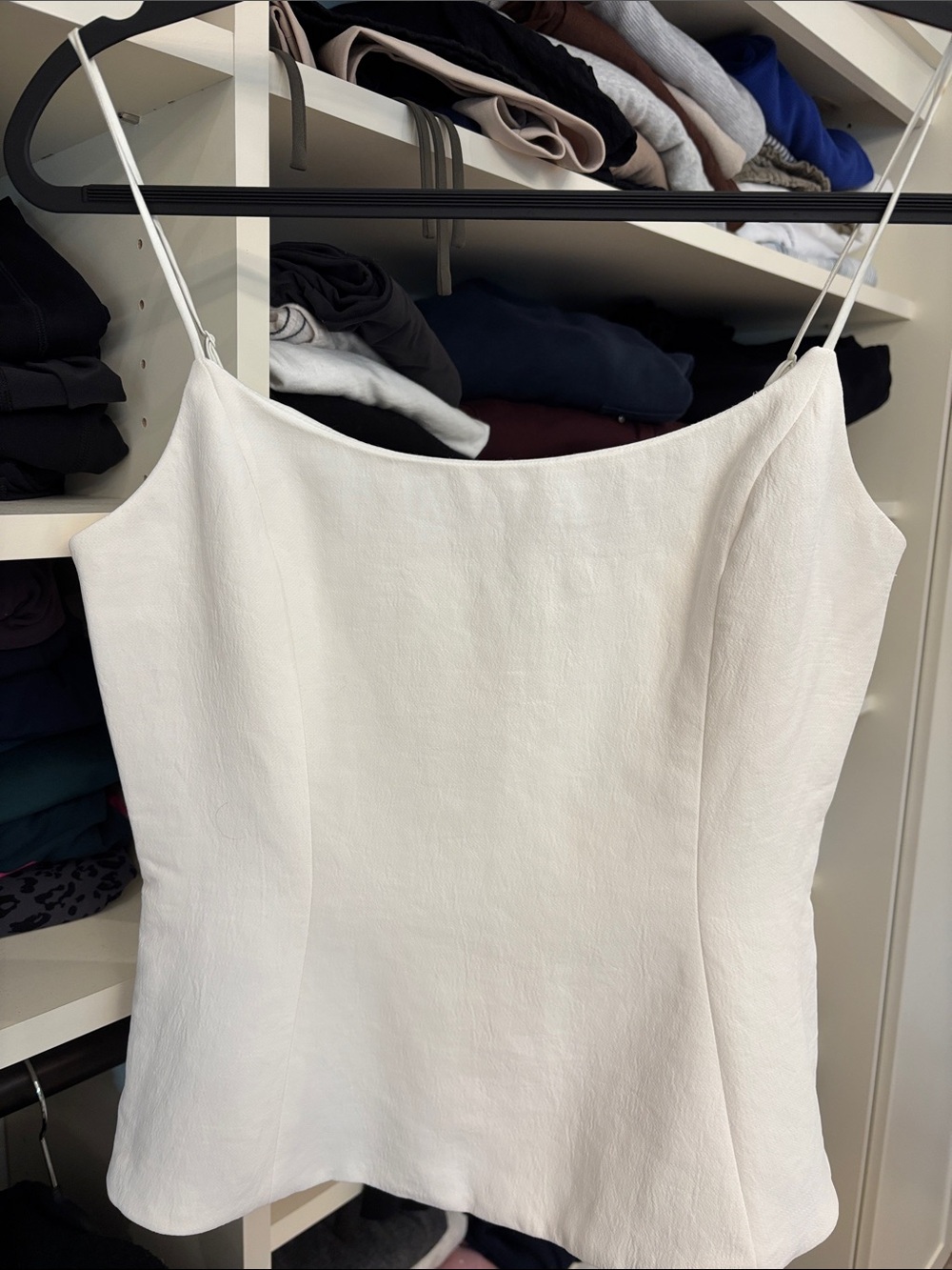 Aritzia White Spaghetti Strap Camisole